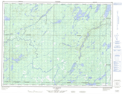 Lac Picquet, QC (032G04 CanMatrix)