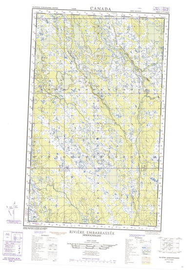 Dumbell Lake West, NL (023A05 CanMatrix)