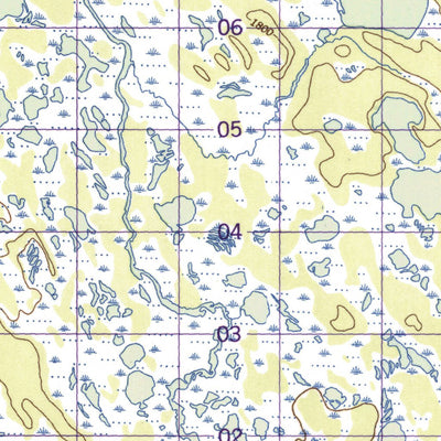 Dumbell Lake West, NL (023A05 CanMatrix)
