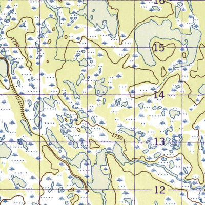 Dumbell Lake West, NL (023A05 CanMatrix)