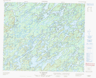 Lac Montviel, QC (023E16 CanMatrix)