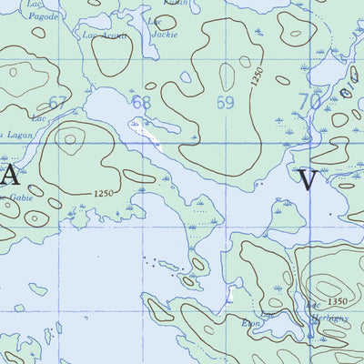 Lac Jean-Péré, QC (031N02 CanMatrix)