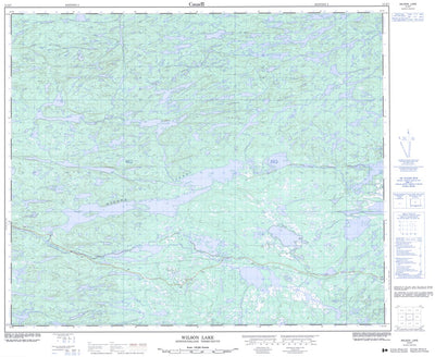 Wilson Lake, NL (013E07 CanMatrix)