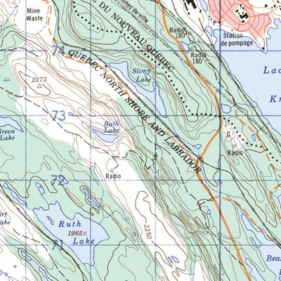 Knob Lake, NL (023J15 CanMatrix)