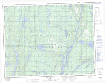 Lac Asquiche, QC (022J07 CanMatrix)