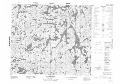 Lac Chastenay, QC (023M01 CanMatrix)