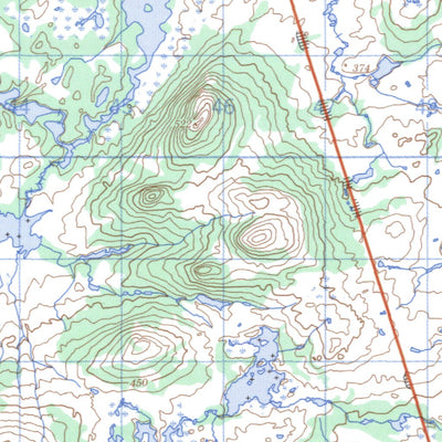 King George Iv Lake, NL (012A04 CanMatrix)