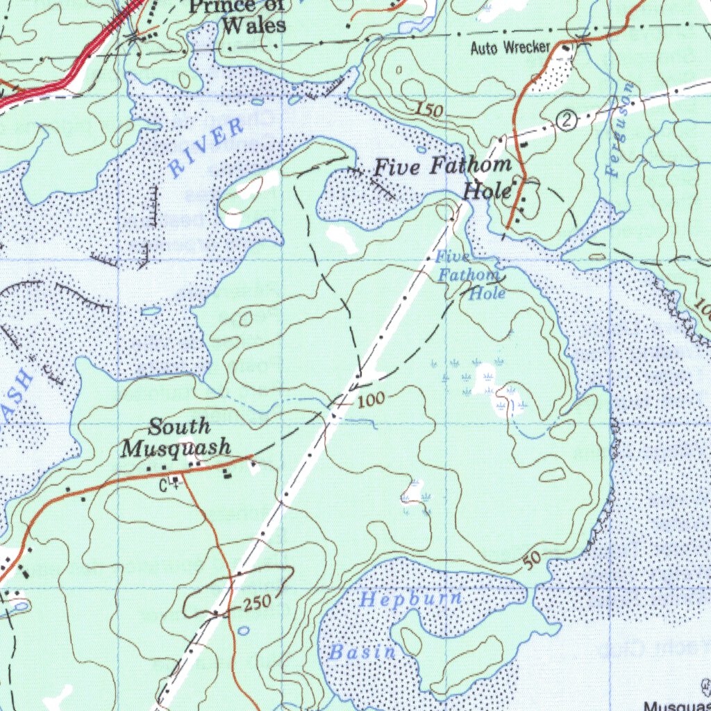 Musquash, NB (021G01 CanMatrix) Map by Natural Resources Canada Avenza Maps