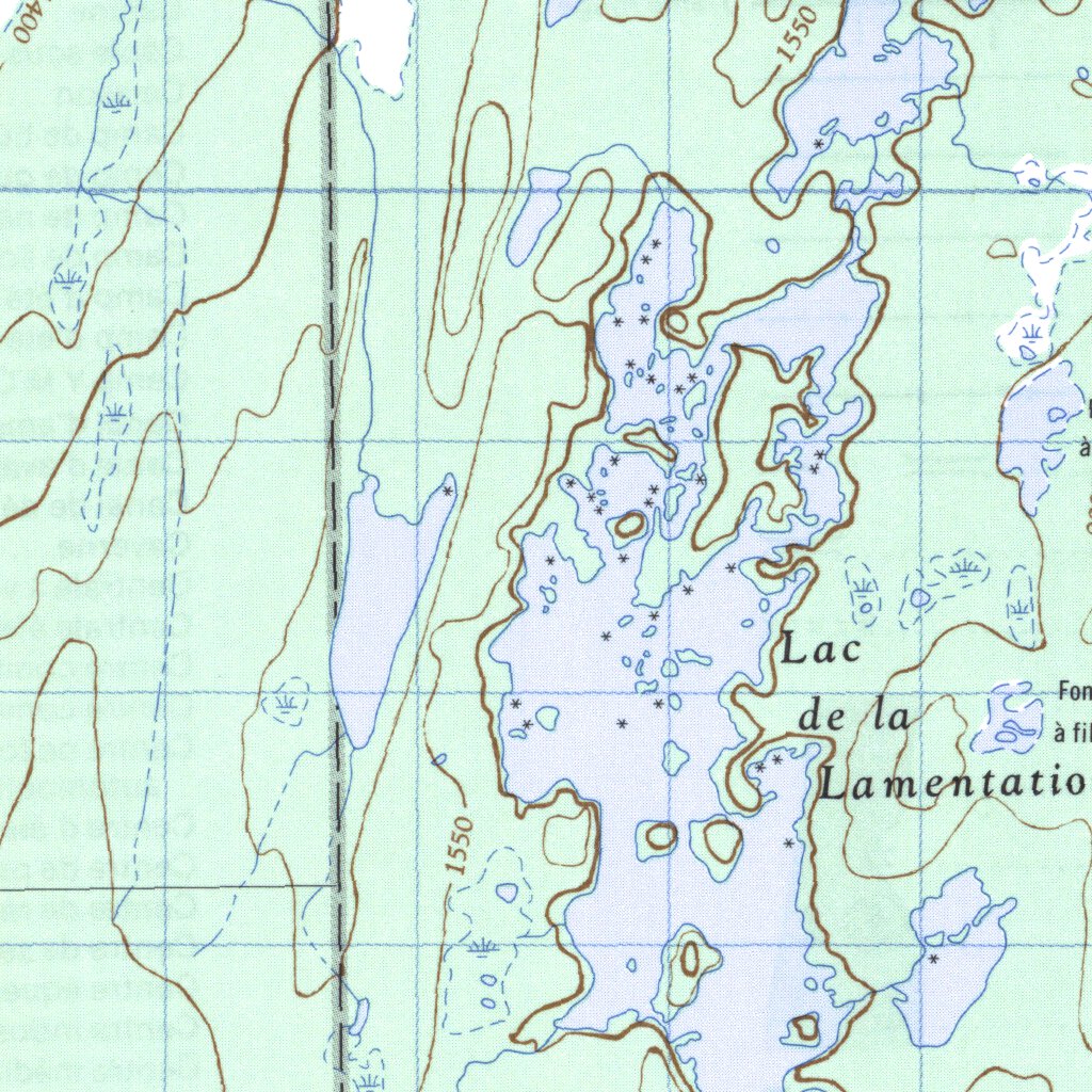 Baie Du Poste, QC (032I05 CanMatrix) Map by Natural Resources Canada ...