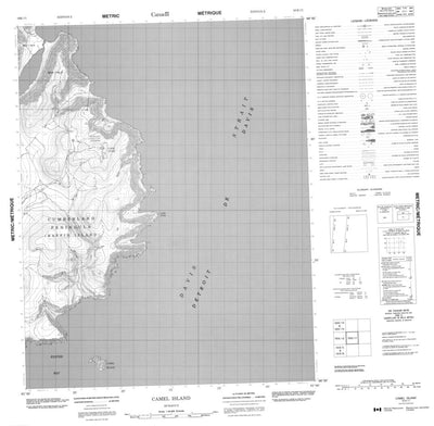 Camel Island, NU (016K11 CanMatrix)