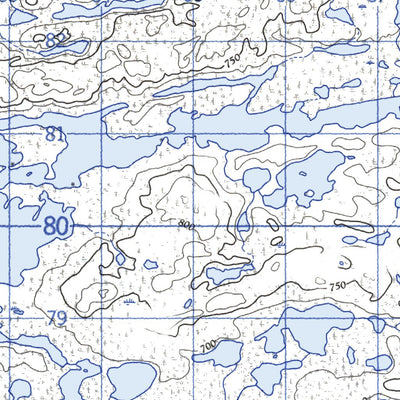 Lac Amyot East, QC (033K14 CanMatrix)