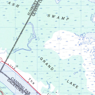 Grand Lake, NB (021G16 CanMatrix)