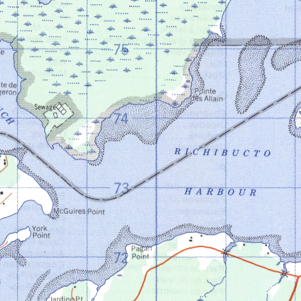 Richibucto, NB (021I10 CanMatrix) Map by Natural Resources Canada
