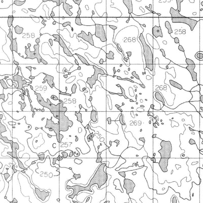 Lac Bisson, QC (034I12 CanMatrix)