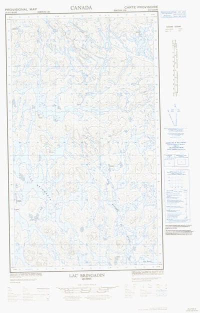Lac Bringadin East, QC (023J13 CanMatrix)