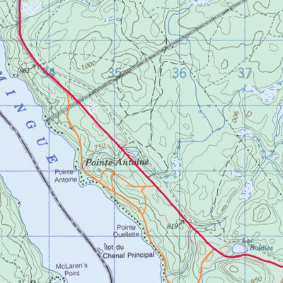 Ottertail Creek, ON (031L14 CanMatrix)