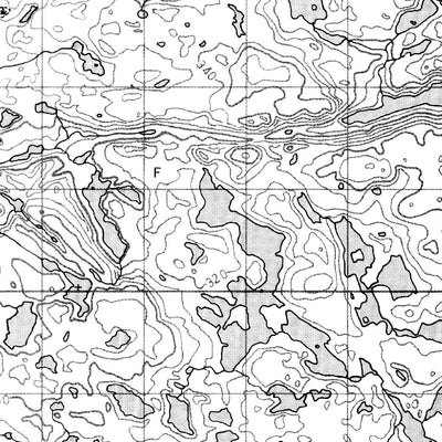 Lac Bondésir, QC (033K16 CanMatrix)