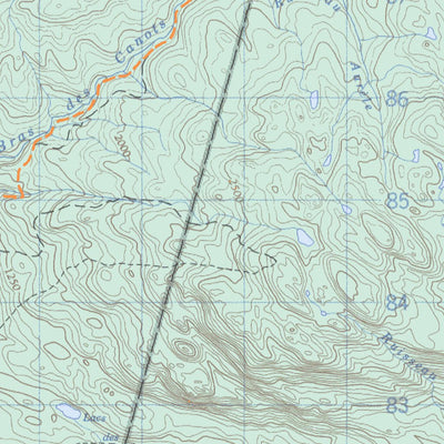Lac Jalobert, QC (022D10 CanMatrix)
