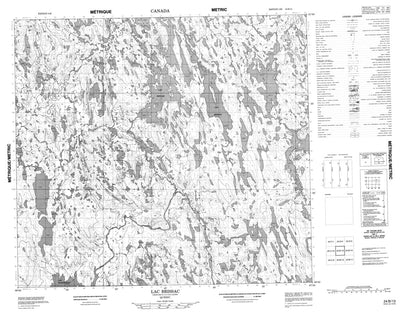 Lac Brissac, QC (024B13 CanMatrix)