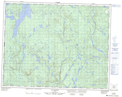 Lac À L'Aigle, QC (022P03 CanMatrix)