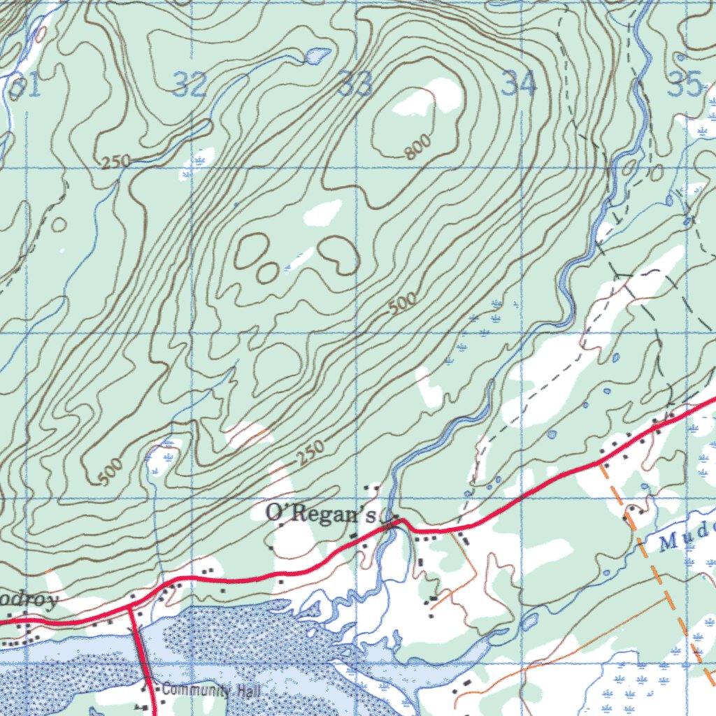 Codroy, NL (011O14 CanMatrix) Map by Natural Resources Canada Avenza Maps