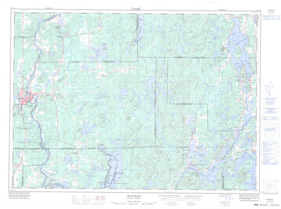 Maniwaki, QC (031J05 CanMatrix)