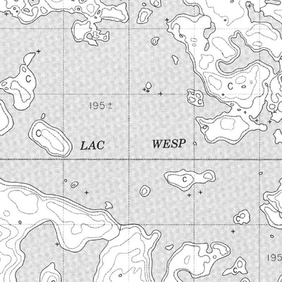 Lac Wesp, QC (034P11 CanMatrix)