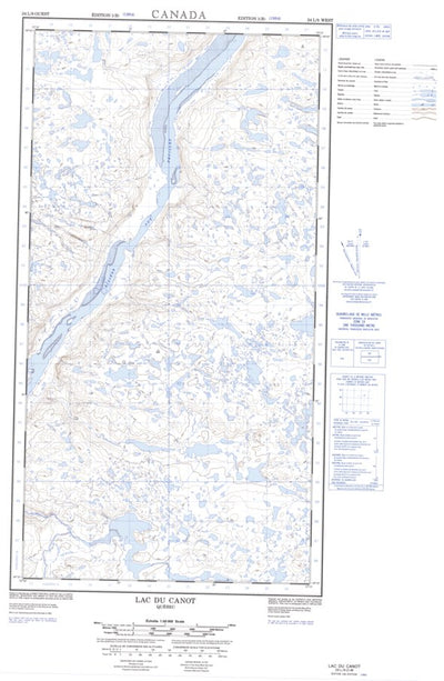 Lac Du Canot West, QC (024L09 CanMatrix)