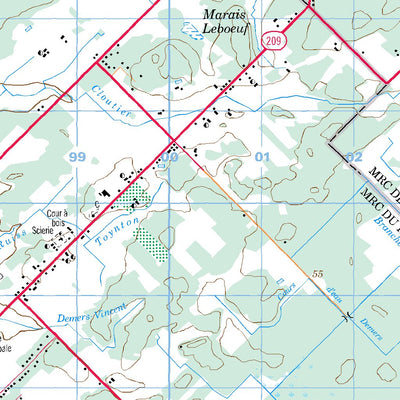 Saint-Chrysostome, QC (031H04 CanMatrix)