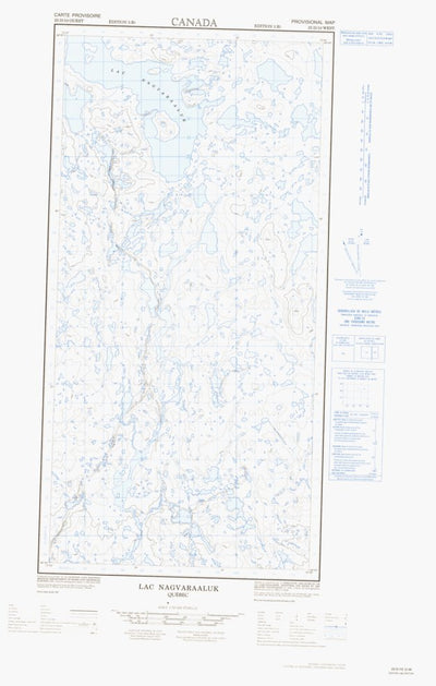 Lac Nagvaraaluk West, QC (025D10 CanMatrix)