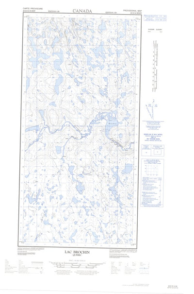 Lac Brochin West, NU (025D16 CanMatrix)