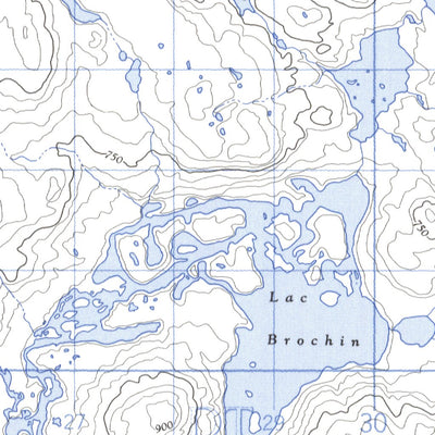 Lac Brochin West, NU (025D16 CanMatrix)