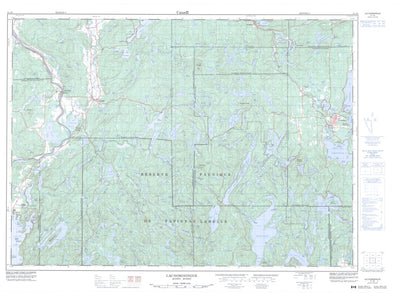 Lac-Nominingue, QC (031J06 CanMatrix)