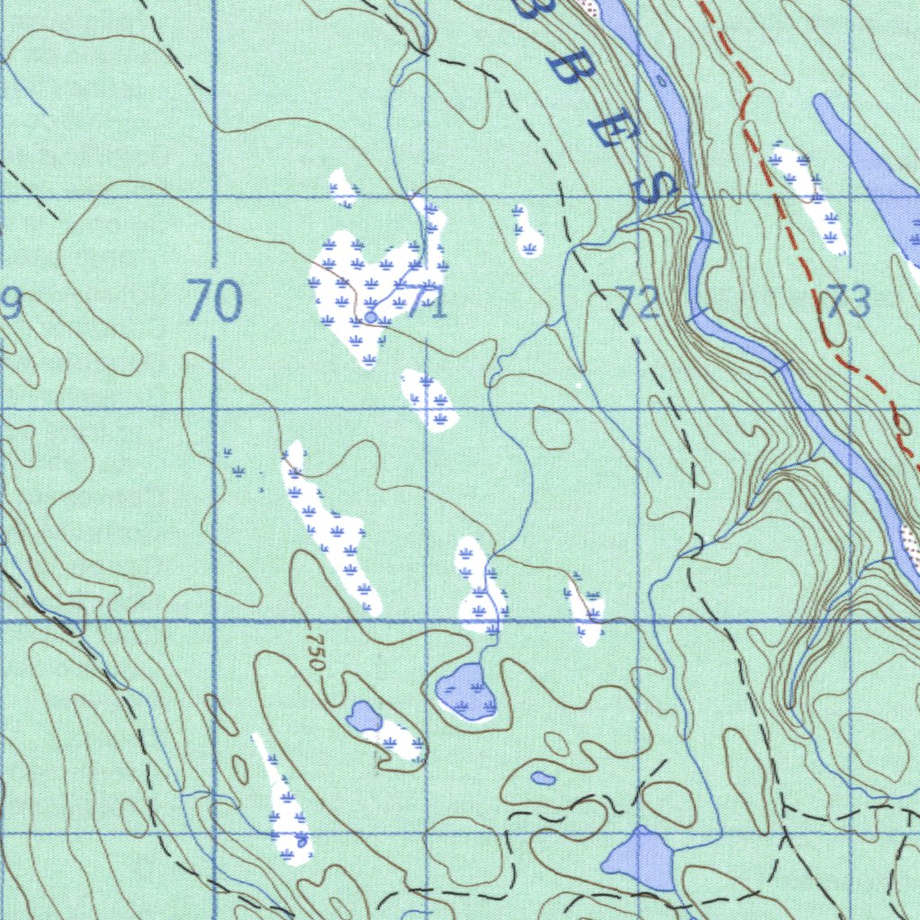 St. Fintan's, NL (012B02 CanMatrix) Map by Natural Resources Canada