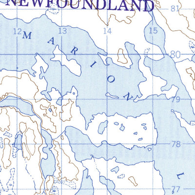 Marion Lake West, NL (023I13 CanMatrix)