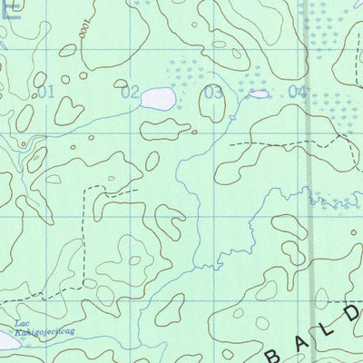 Mont Douaumont, QC (032E01 CanMatrix)