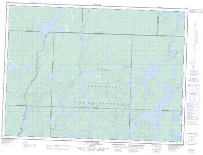 Lac Otanibi, QC (031N12 CanMatrix)
