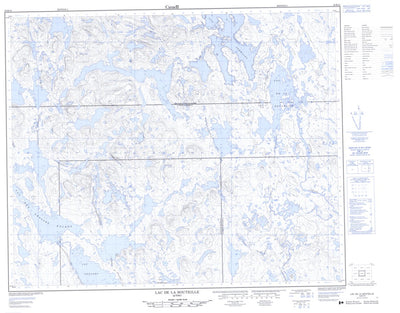 Lac De La Bouteille, QC (023B13 CanMatrix)