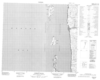 Gordon Island, NU (034C15 CanMatrix)