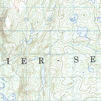 Lac Rond, QC (022J11 CanMatrix)