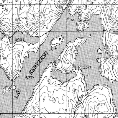 Lac Kerverso, QC (023N02 CanMatrix)