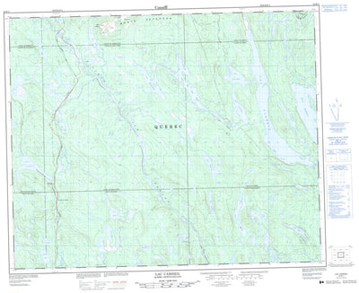Lac Carheil, NL (023B11 CanMatrix)