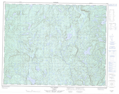 Lac Ternet, QC (022I16 CanMatrix)