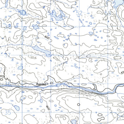 Lac Le Bel West, NU (033N06 CanMatrix)