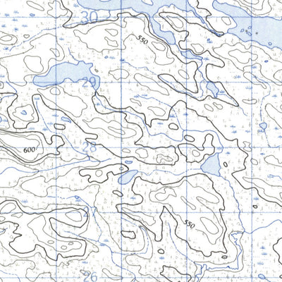 Lac Le Bel West, NU (033N06 CanMatrix)