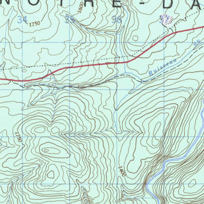 Lac York, QC (022A14 CanMatrix)