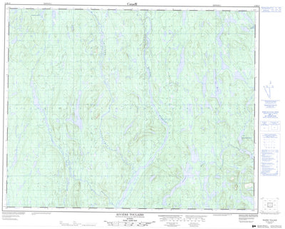 Rivière Touladis, QC (012M12 CanMatrix)