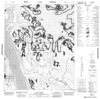 Touak Fiord, NU (016E14 CanMatrix)