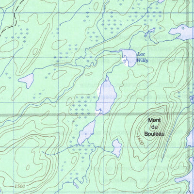 Lac Waconichi, QC (032J01 CanMatrix)