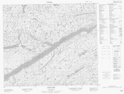 Harp Lake, NL (013N04 CanMatrix)